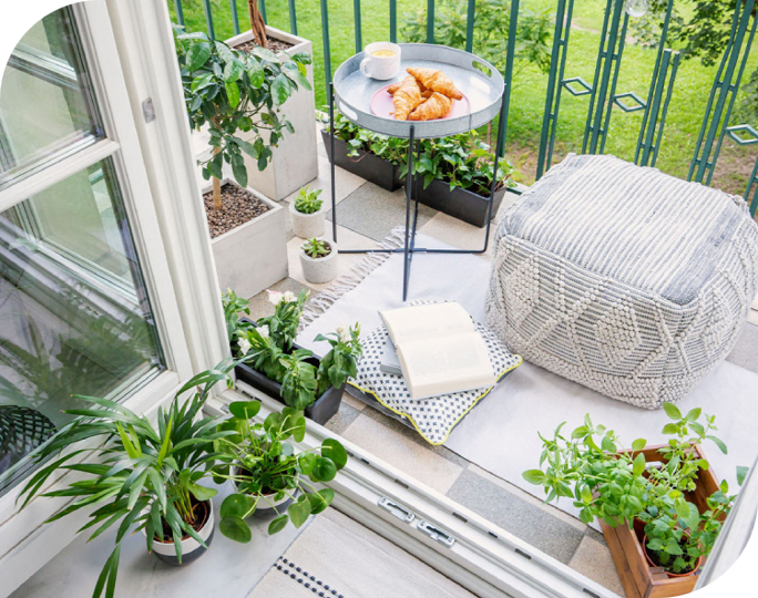 balcony garden service